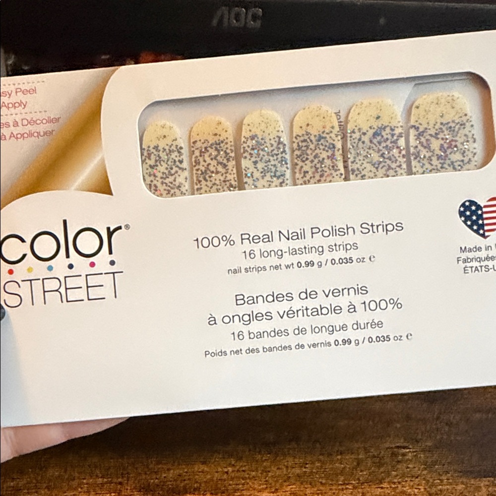 Color Street Less Bitter, More Glitter Nail Strips